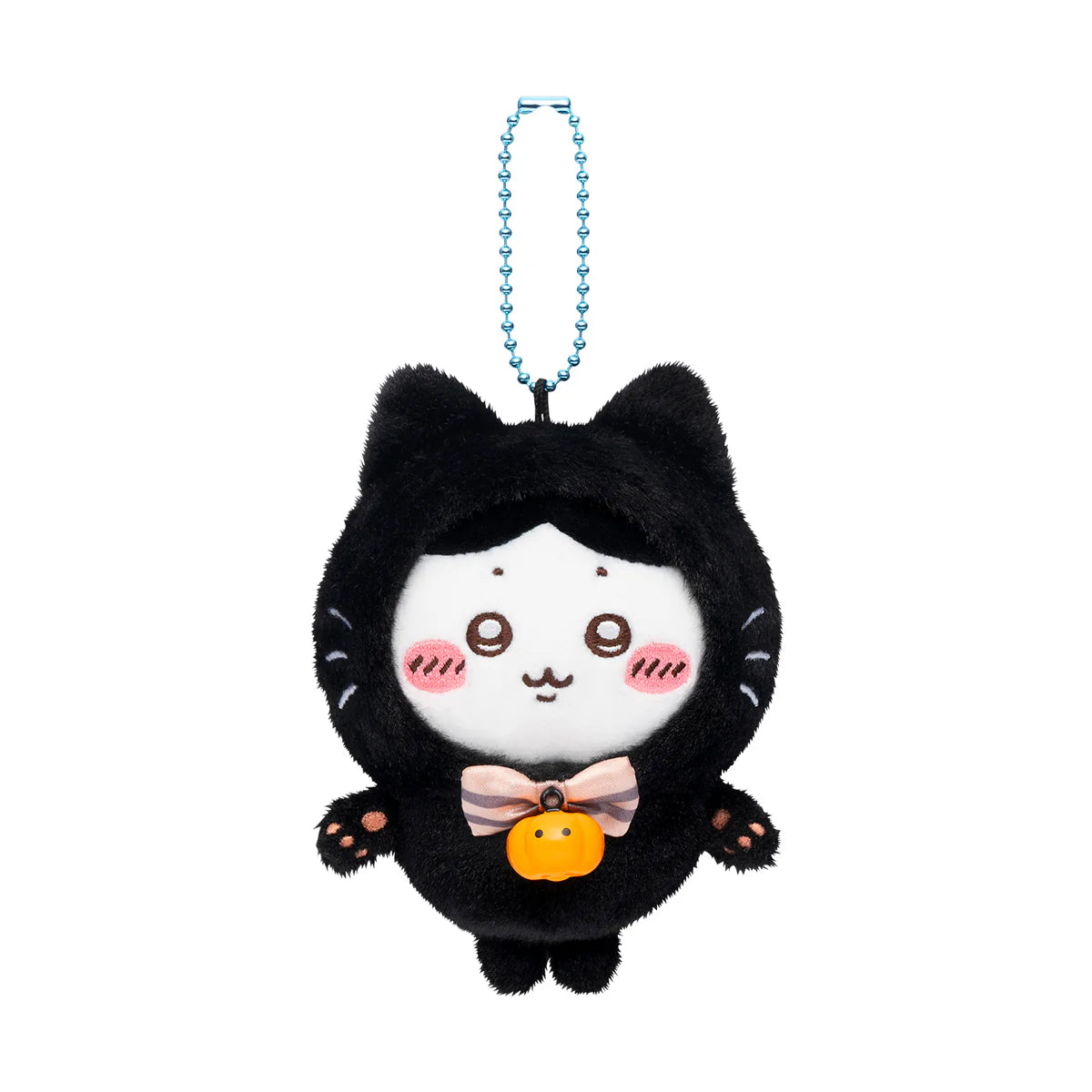 Japan ChiiKawa Halloween 2024 Series | ChiiKawa Hachiware Usagi Momonga Crab Black Cat and Pizza Plush Doll Keychain Kawaii items Room Decoration doll