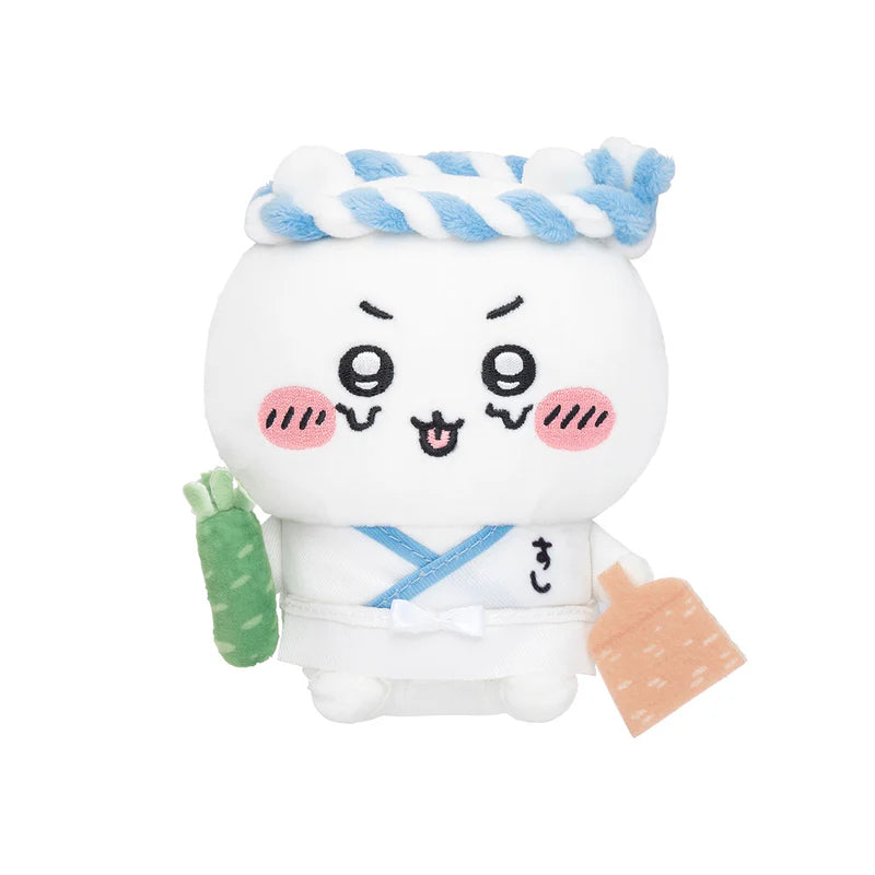 Japan ChiiKawa Sushi Restaurant Serise |  Sushi Master ChiiKawa Hachiware Usagi - Plush Doll Room Decoration