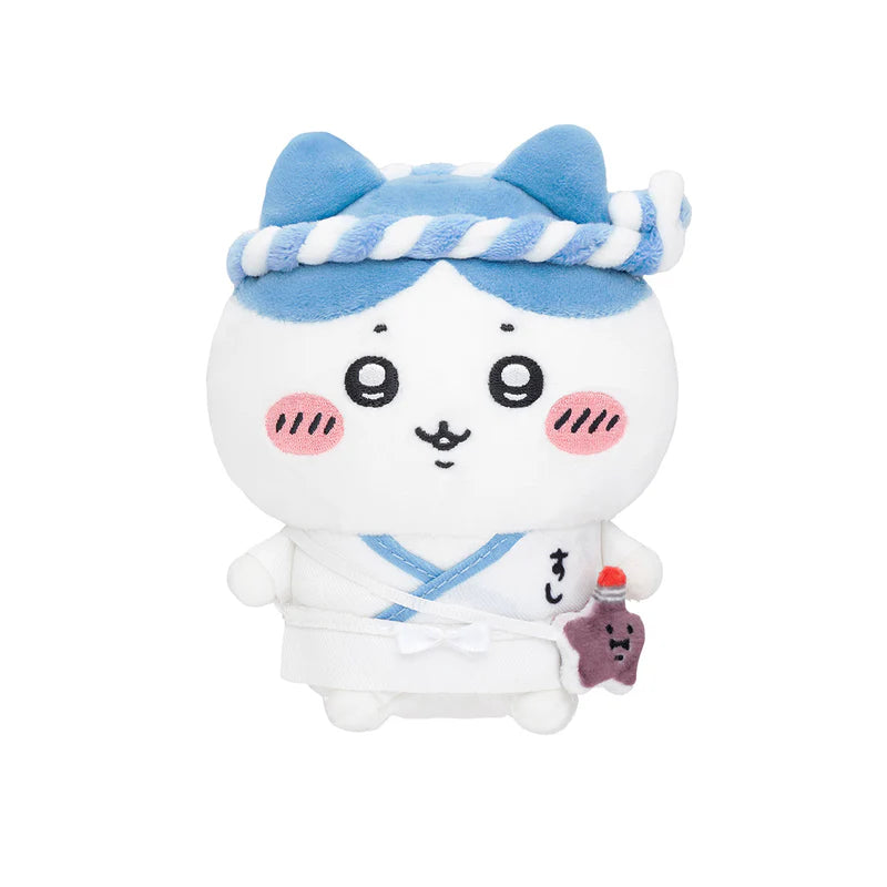 Japan ChiiKawa Sushi Restaurant Serise |  Sushi Master ChiiKawa Hachiware Usagi - Plush Doll Room Decoration