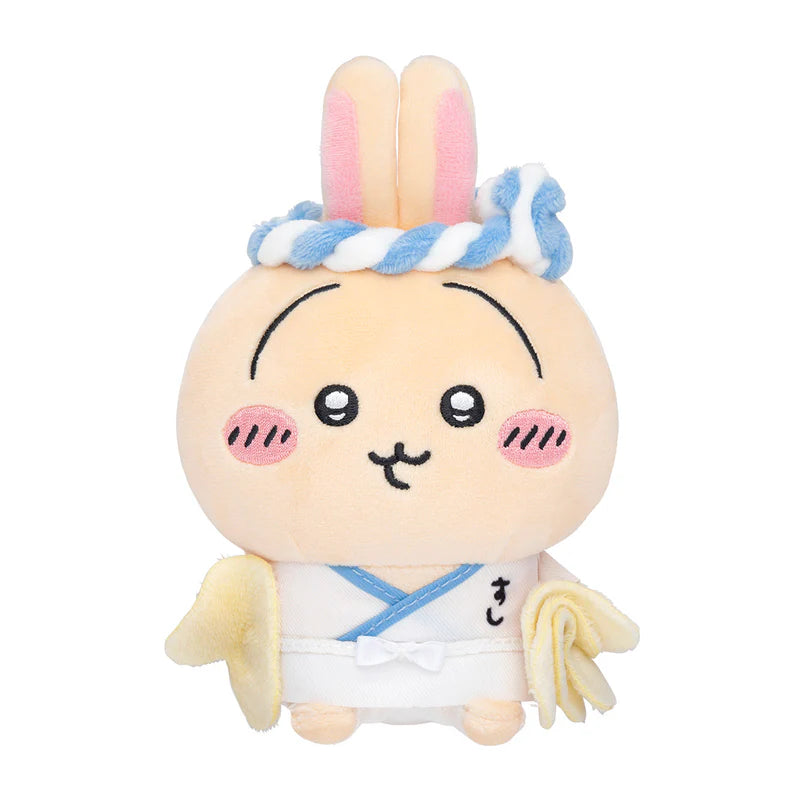 Japan ChiiKawa Sushi Restaurant Serise |  Sushi Master ChiiKawa Hachiware Usagi - Plush Doll Room Decoration