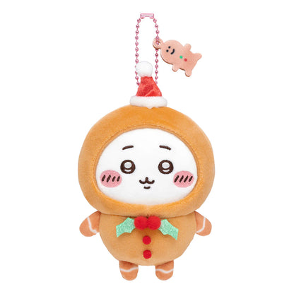 [Per-order] Japan ChiiKawa Christmas 2024 Series | ChiiKawa Hachiware Usagi Gingerbread Man Plush Doll Keychain Kawaii items Room Decoration doll