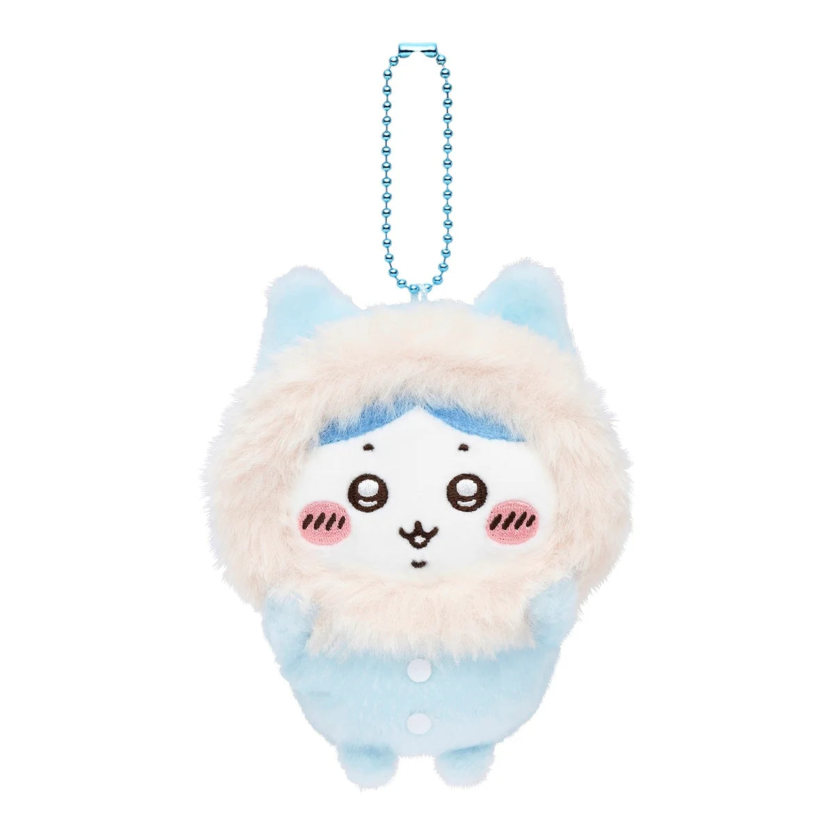 Japan ChiiKawa | ChiiKawa Hachiware Usagi Winter Furry Coat Plush Doll Keychain Kawaii items Room Decoration doll