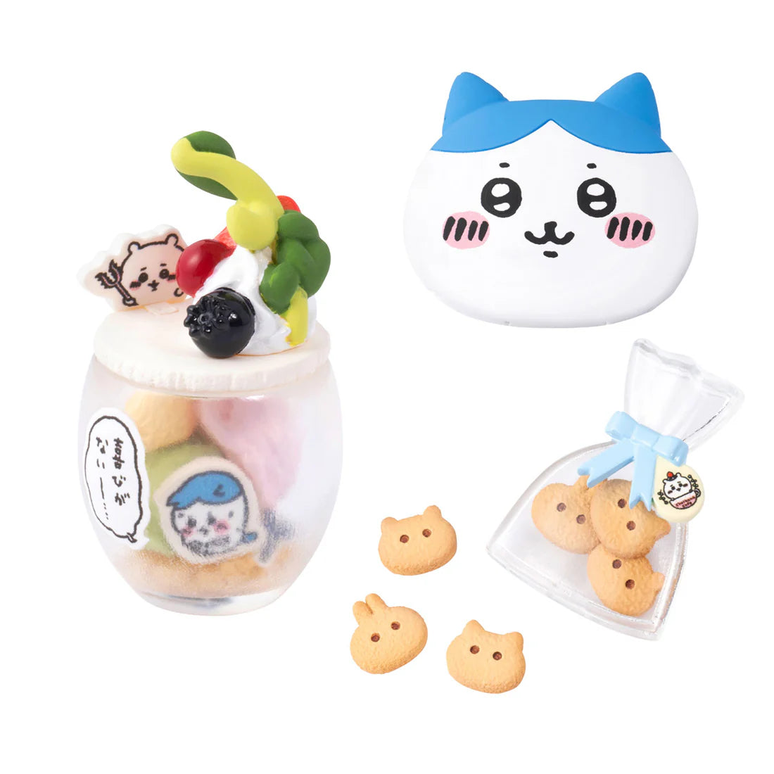 Japan Chiikawa Miniature Serise | Chiikawa Cafe Mini Figure Collection (8 types) 8Pack BOX - Kawaii Miniature World Doll Room - KawaiiGiftLand