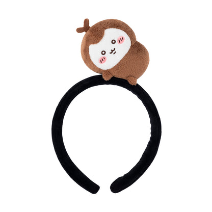 [Per-order] Japan ChiiKawa Chiikawa Land Character Headband Series 2 | Rakko Crab Beetle Goblin Bug Dekatsuyo Cute Plush Doll Headband - Kawaii items Room Decoration - KawaiiGiftLand