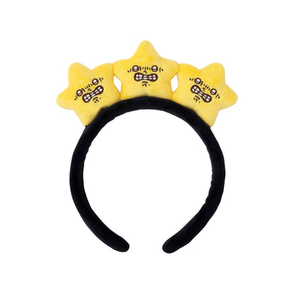 [Per-order] Japan ChiiKawa Chiikawa Land Character Headband Series 4 | ChiiKawa Hachiware Usagi Three Star Bunny Cute Plush Doll Headband - Kawaii items Room Decoration - KawaiiGiftLand