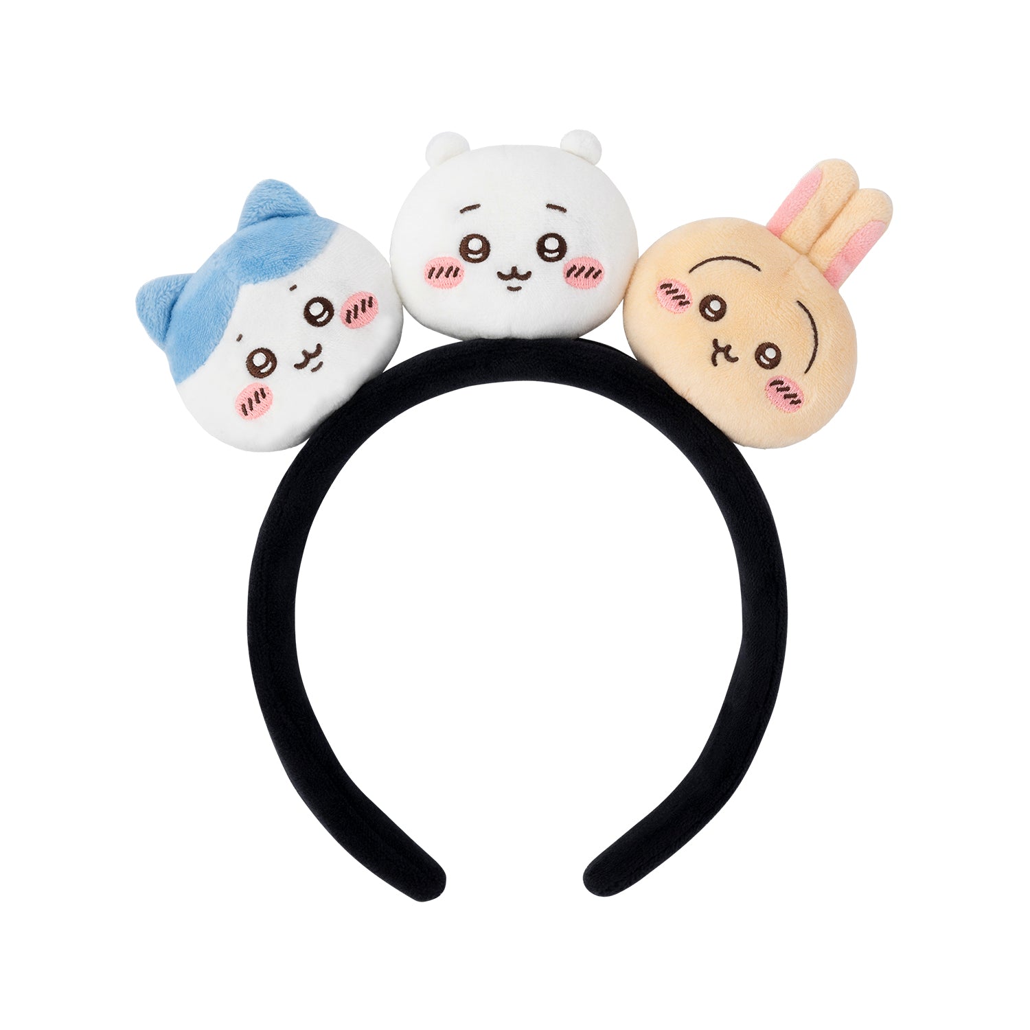 [Per-order] Japan ChiiKawa Chiikawa Land Character Headband Series 4 | ChiiKawa Hachiware Usagi Three Star Bunny Cute Plush Doll Headband - Kawaii items Room Decoration - KawaiiGiftLand