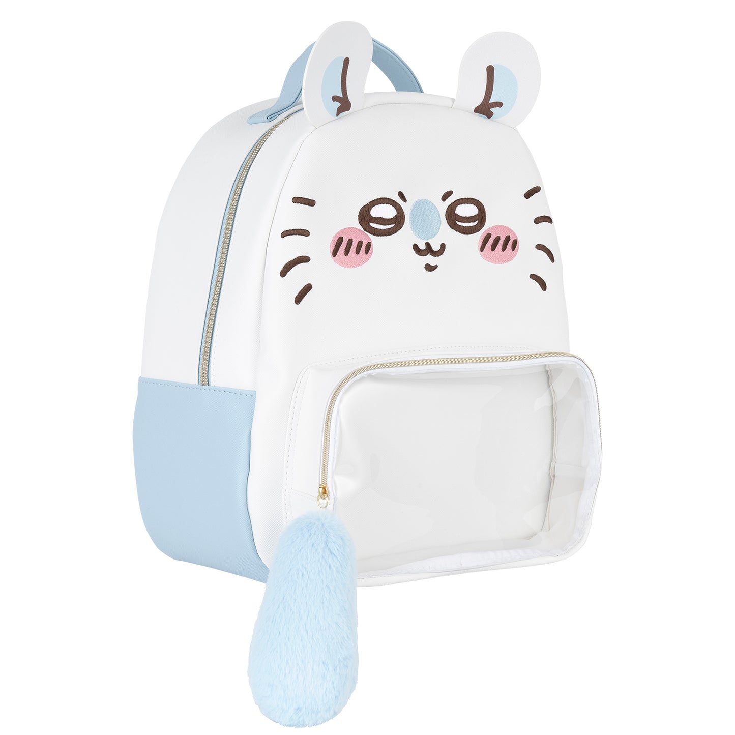 [Per-order] Japan ChiiKawa Chiikawa Land Series | ChiiKawa Hachiware Usagi Momonga Cute Face Backpack - Kawaii items Room Decoration - KawaiiGiftLand