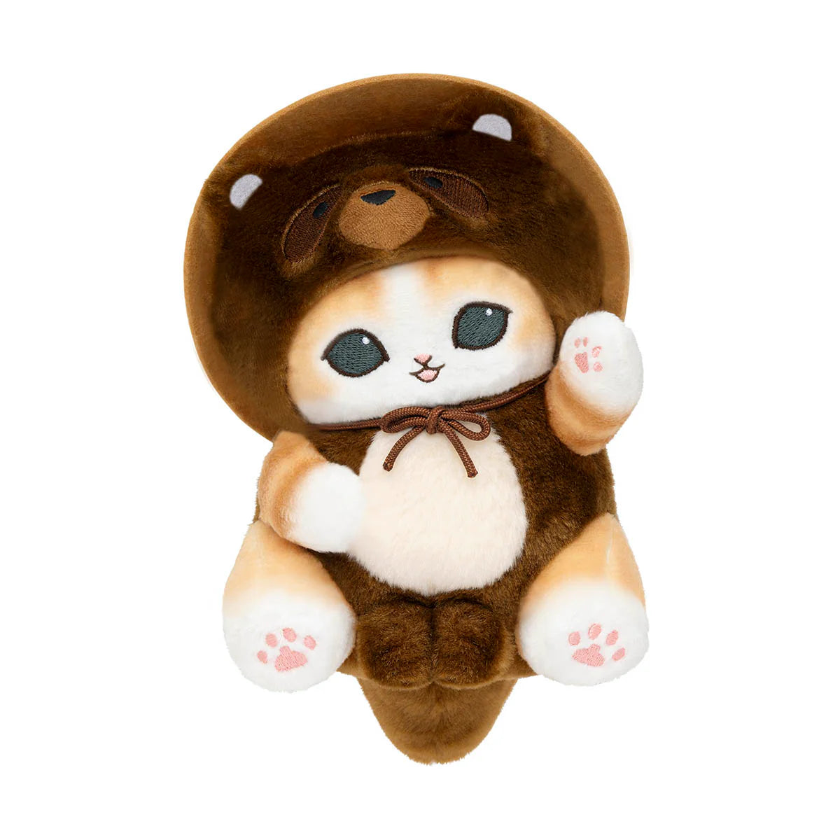 Japan Mofusand | Mofusand Cat in Inari Fox and Shigaraki Raccoon Cute Plush Doll - Kawaii items Room Decoration Doll