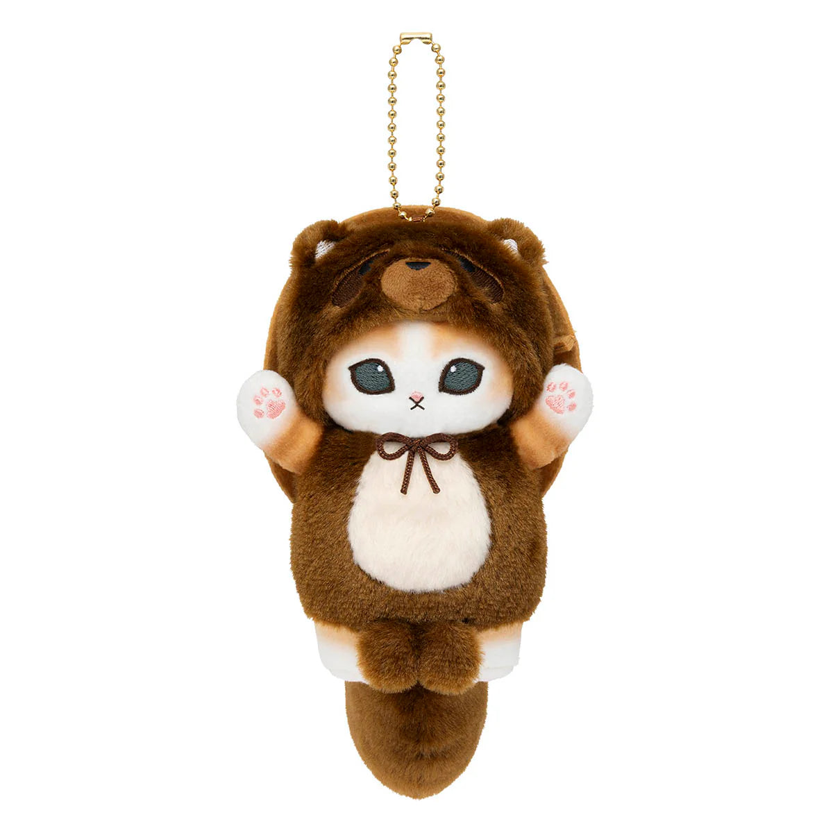Japan Mofusand | Mofusand Cat in Inari Fox and Shigaraki Raccoon Cute Plush Doll & Keychain - Kawaii items Room Decoration Doll