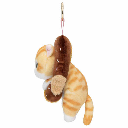 Japan Mofusand Doughnut Series | Mofusand Cat in Doughnut Cute Plush Doll Keychain - Kawaii items Room Decoration Doll