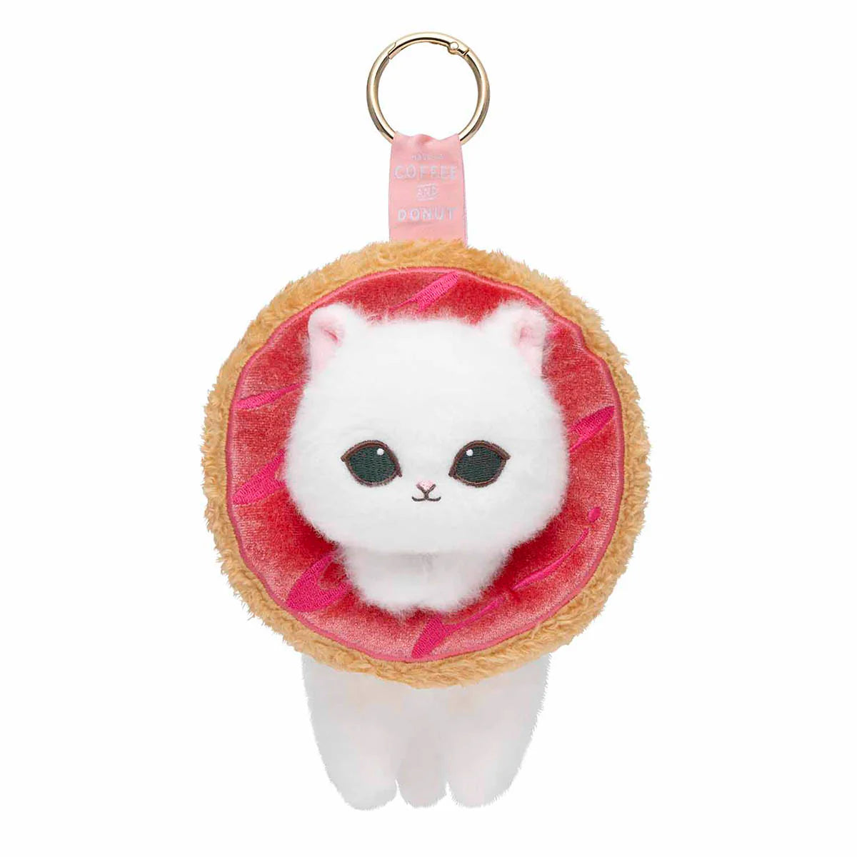 Japan Mofusand Doughnut Series | Mofusand Cat in Doughnut Cute Plush Doll Keychain - Kawaii items Room Decoration Doll