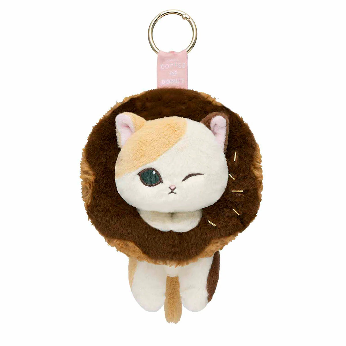 Japan Mofusand Doughnut Series | Mofusand Cat in Doughnut Cute Plush Doll Keychain - Kawaii items Room Decoration Doll