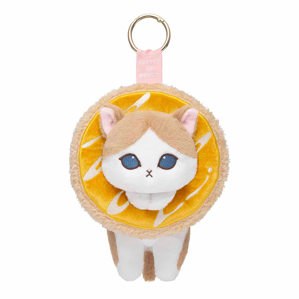 Japan Mofusand Doughnut Series | Mofusand Cat in Doughnut Cute Plush Doll Keychain - Kawaii items Room Decoration Doll