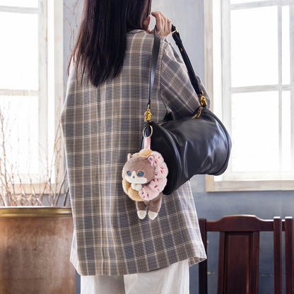 Japan Mofusand Doughnut Series | Mofusand Cat in Doughnut Cute Plush Doll Keychain - Kawaii items Room Decoration Doll