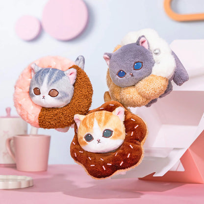 Japan Mofusand Doughnut Series | Mofusand Cat in Doughnut Cute Plush Doll - Kawaii items Room Decoration Doll
