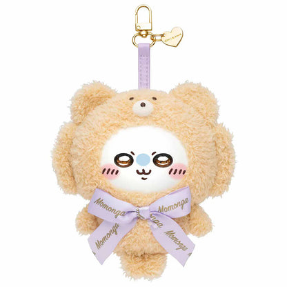 [Pre-order] Japan ChiiKawa Kiramekko Teddy Bear Series | ChiiKawa Hachiware Usagi Momonga Kurimanju Rakko Cute Plush Doll with Plastic Face Keychain - Kawaii items Room Decoration Doll