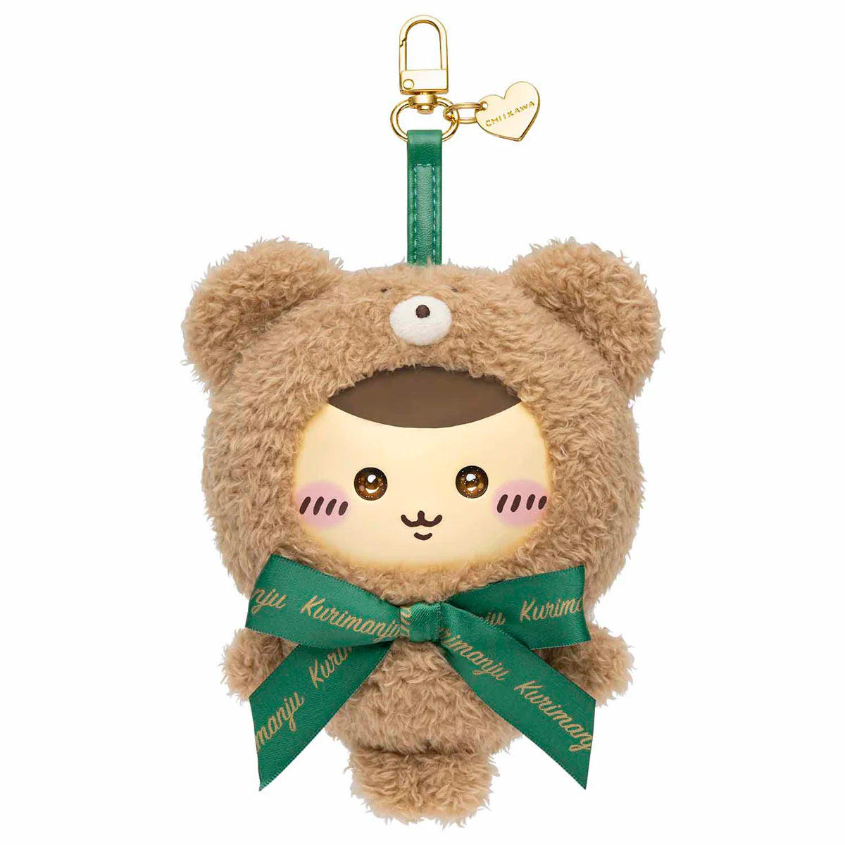 [Pre-order] Japan ChiiKawa Kiramekko Teddy Bear Series | ChiiKawa Hachiware Usagi Momonga Kurimanju Rakko Cute Plush Doll with Plastic Face Keychain - Kawaii items Room Decoration Doll