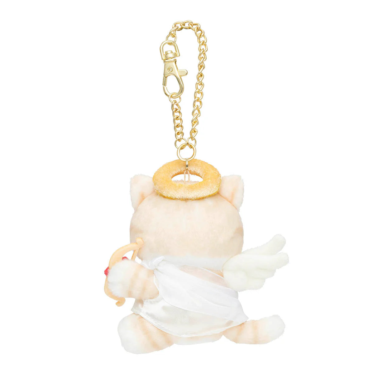 Japan Mofusand | Mofusand Cat Cupid Angel Cat Plush Doll Keychain - Kawaii items Room Decoration Doll