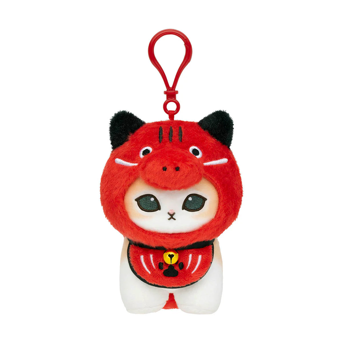 Japan Mofusand | Mofusand Cat Lucky Meow Akabeko & Inuhariko Plush Doll Keychain - Kawaii items Room Decoration Doll