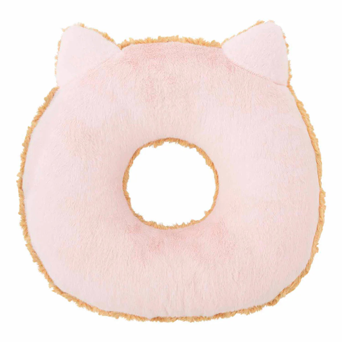 Japan Mofusand | Mofusand Cat White Cat on Donut Cushion Large Plush Doll - Kawaii items Room Decoration Doll