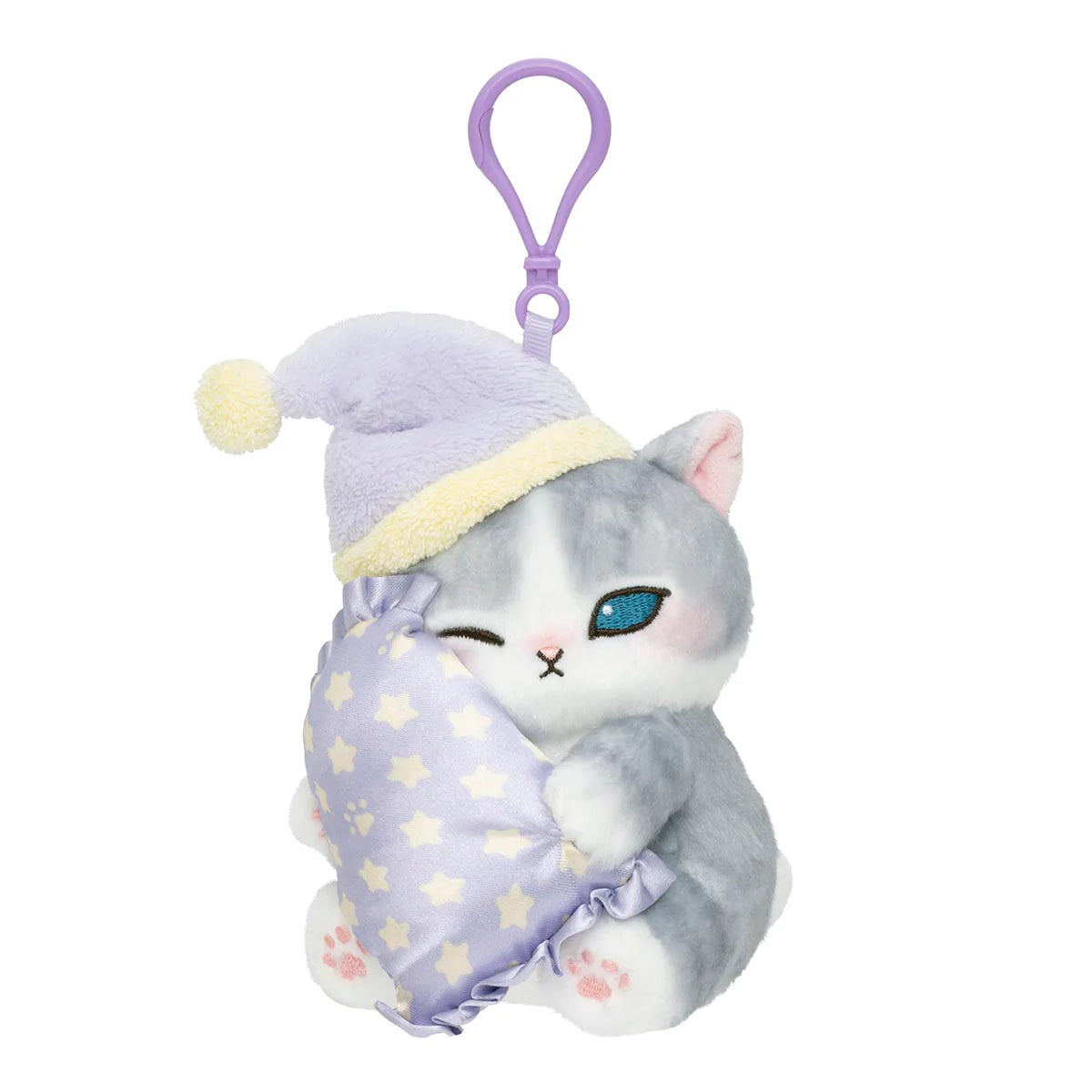 Japan Mofusand Relaxing at Home Series | Mofusand Cat Using Face Mask and Sleep Cute Plush Doll Keychain - Kawaii items Room Decoration Doll