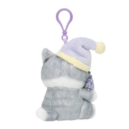Japan Mofusand Relaxing at Home Series | Mofusand Cat Using Face Mask and Sleep Cute Plush Doll Keychain - Kawaii items Room Decoration Doll