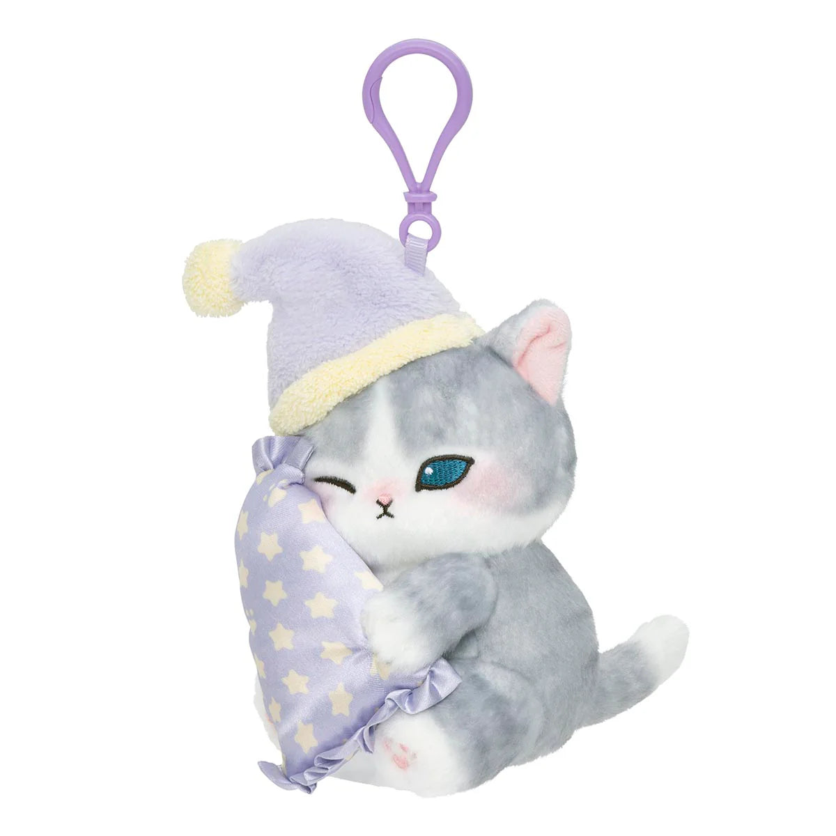 Japan Mofusand Relaxing at Home Series | Mofusand Cat Using Face Mask and Sleep Cute Plush Doll Keychain - Kawaii items Room Decoration Doll