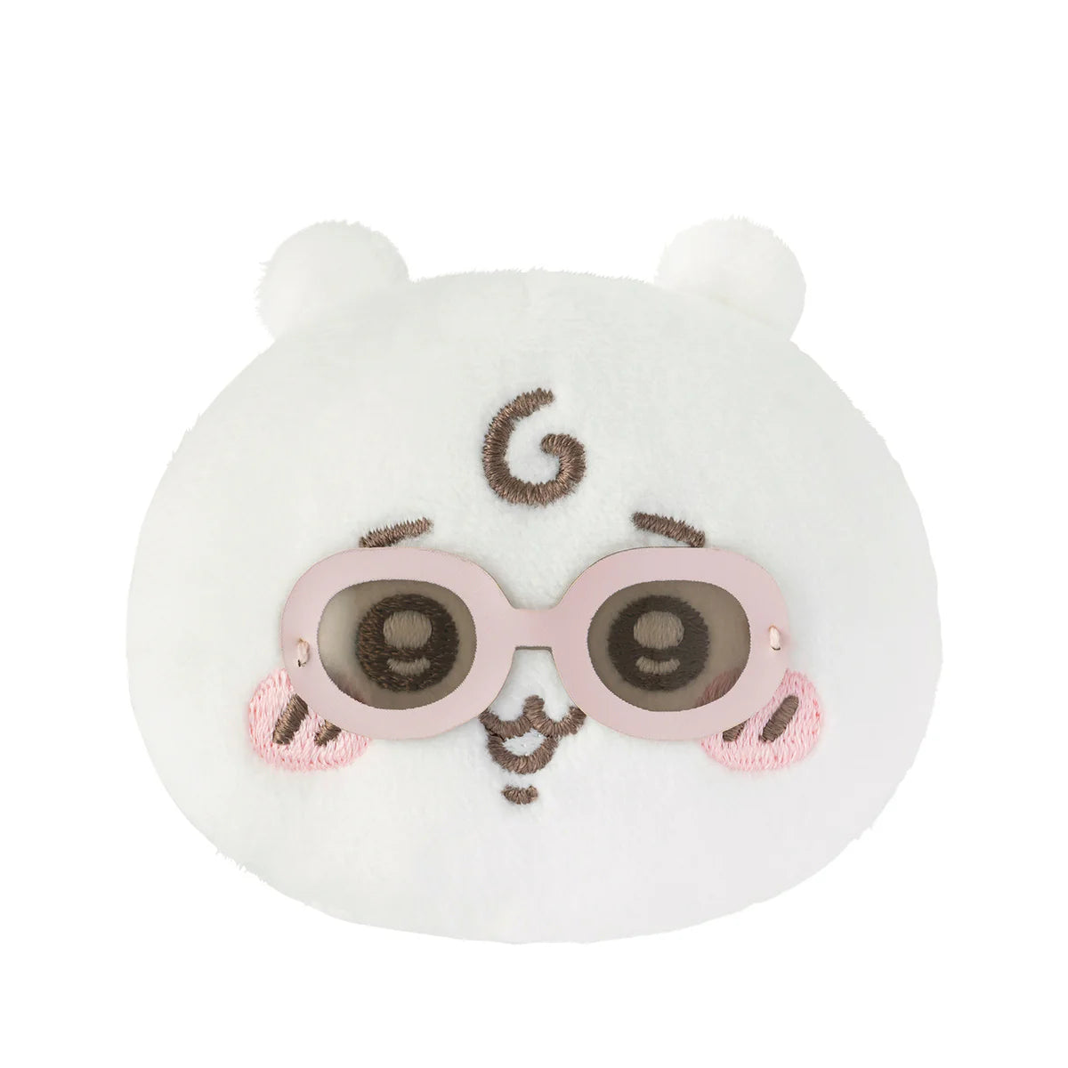Japan ChiiKawa Baby Series | ChiiKawa Hachiware Usagi Cute Baby Wearing Sunglasses Plush Doll Badge Set - Kawaii items Room Decoration Doll