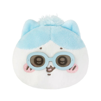 Japan ChiiKawa Baby Series | ChiiKawa Hachiware Usagi Cute Baby Wearing Sunglasses Plush Doll Badge Set - Kawaii items Room Decoration Doll