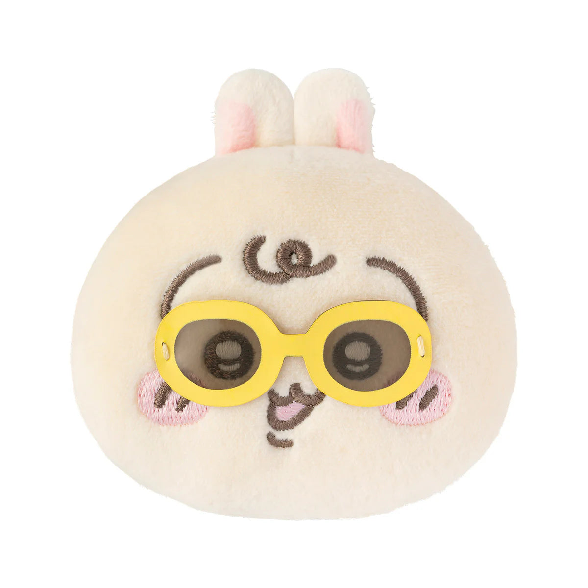 Japan ChiiKawa Baby Series | ChiiKawa Hachiware Usagi Cute Baby Wearing Sunglasses Plush Doll Badge Set - Kawaii items Room Decoration Doll