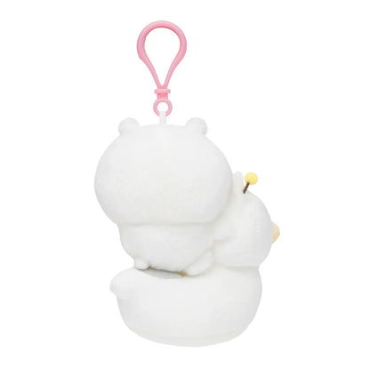 Japan ChiiKawa Baby Series | ChiiKawa Hachiware Usagi Cute Baby Sitting on Duck Toilet Plush Doll - Kawaii items Room Decoration Doll
