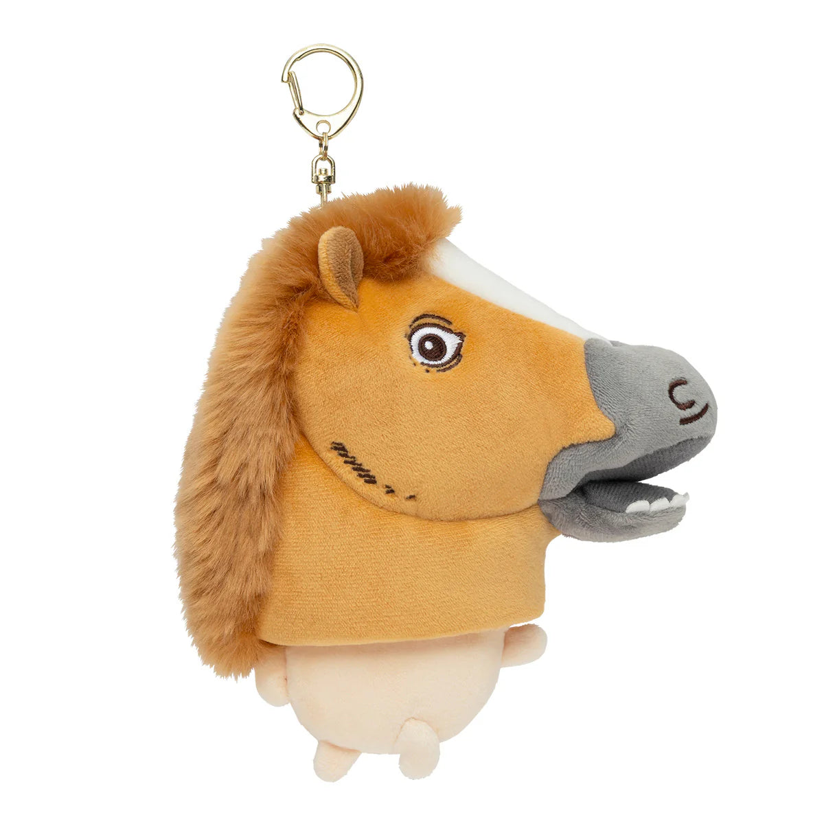 Japan ChiiKawa Horse Year | Usagi Wearing Horse Head Plush Doll Keychain - Kawaii Items Room Decoration Dolls