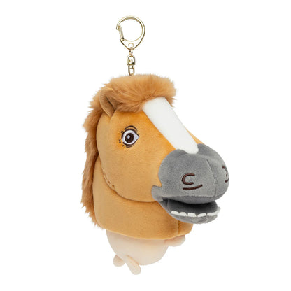 Japan ChiiKawa Horse Year | Usagi Wearing Horse Head Plush Doll Keychain - Kawaii Items Room Decoration Dolls