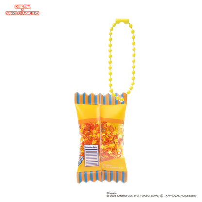 Japan ChiiKawa Kiramekko X Sanrio Series | ChiiKawa Hachiware Usagi Momonga Shisa Crab Cute Supermarket Shaka Shaka Snack Keychain - Kawaii items Room Decoration