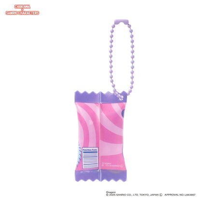 Japan ChiiKawa Kiramekko X Sanrio Series | ChiiKawa Hachiware Usagi Momonga Shisa Crab Cute Supermarket Shaka Shaka Snack Keychain - Kawaii items Room Decoration