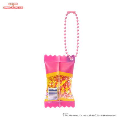Japan ChiiKawa Kiramekko X Sanrio Series | ChiiKawa Hachiware Usagi Momonga Shisa Crab Cute Supermarket Shaka Shaka Snack Keychain - Kawaii items Room Decoration