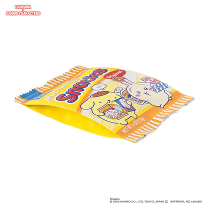 Japan ChiiKawa Kiramekko X Sanrio Series | Hachiware Usagi Cute Supermarket Snack Pouch - Kawaii items Room Decoration