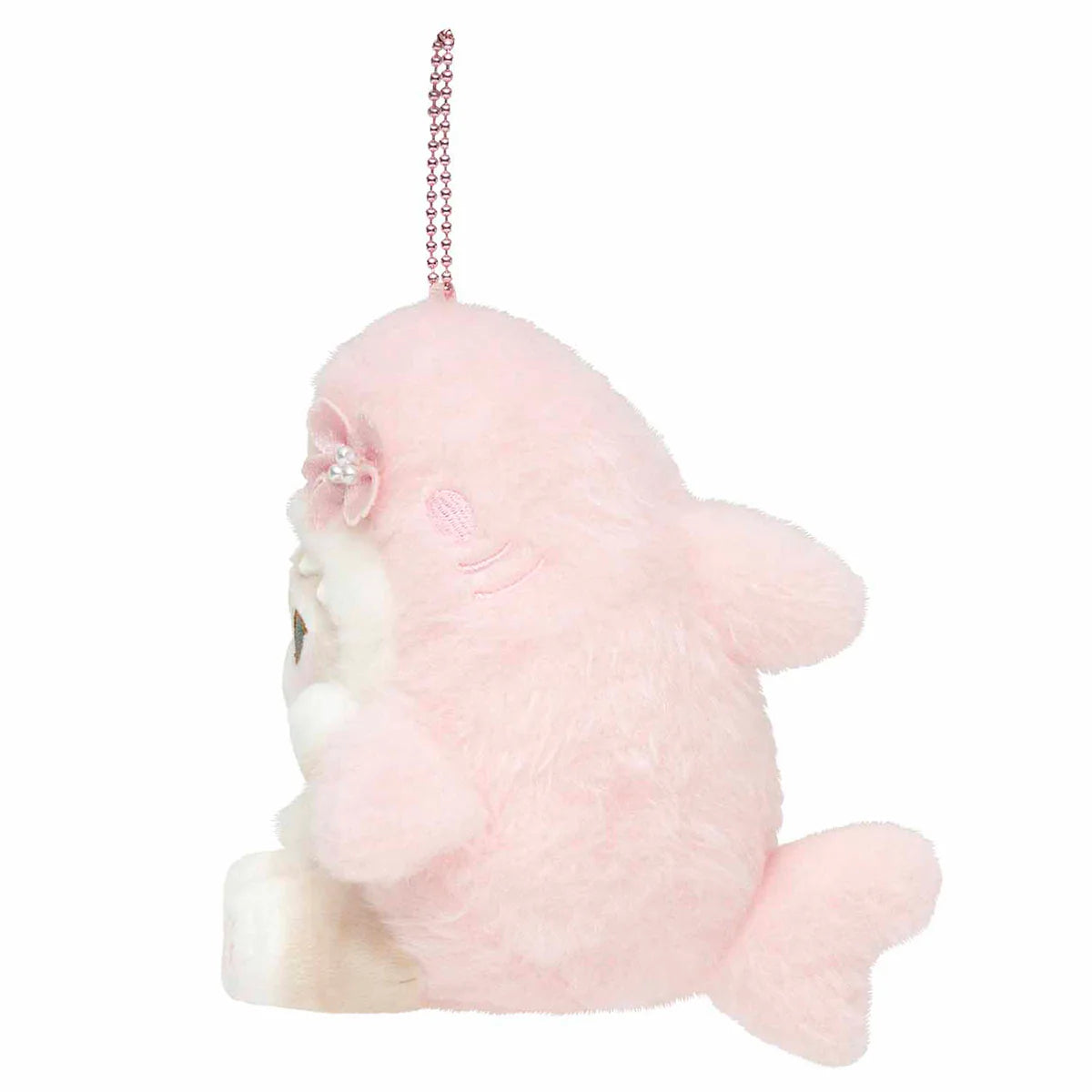 Japan Mofusand | Mofusand Cat Wearing Sakura Flower Shark Cute Plush Doll Keychain - Kawaii items Room Decoration Doll
