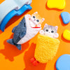 日本モフサンド｜モフサンド サメにゃん・エビニャン かわいいぬいぐるみ 伸びるキーリング - かわいいアイテム 部屋の装飾 ドール