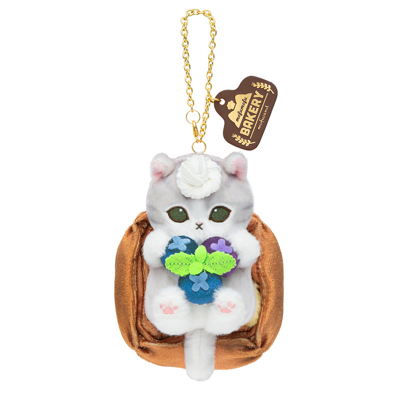 Mofusand Bakery Series | Mofusand Cat with Bread and Jam Cute Mascot Plush Doll Keychain and Doll Bag - Kawaii items Room Decoration Doll