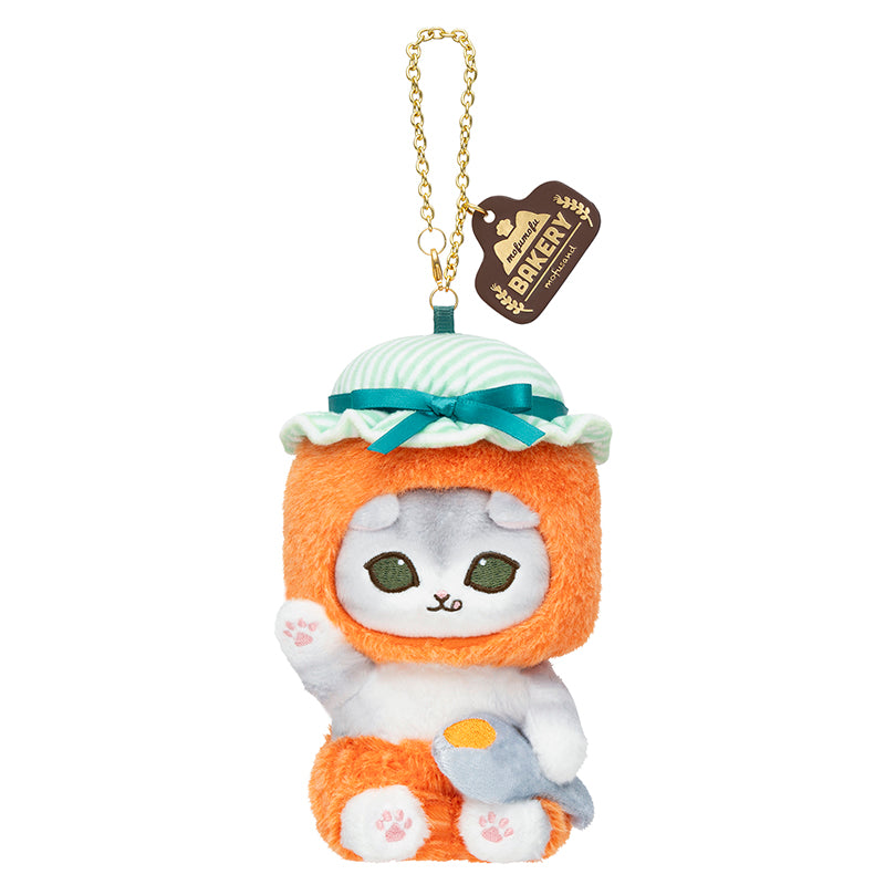 Mofusand Bakery Series | Mofusand Cat with Bread and Jam Cute Mascot Plush Doll Keychain and Doll Bag - Kawaii items Room Decoration Doll