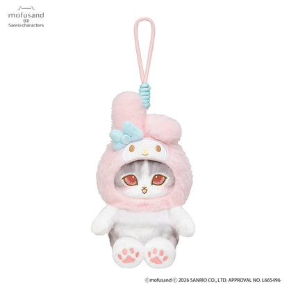 Mofusand X Sanrio Series | Mofusand Cat Crossover Sanrio Characters Cute Mascot Plush Doll Keychain - Kawaii items Room Decoration Doll