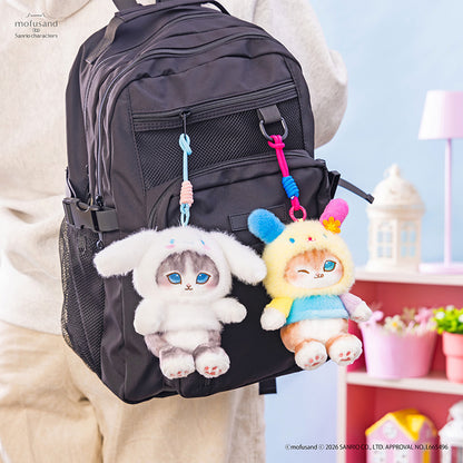 Mofusand X Sanrio Series | Mofusand Cat Crossover Sanrio Characters Cute Mascot Plush Doll Keychain - Kawaii items Room Decoration Doll