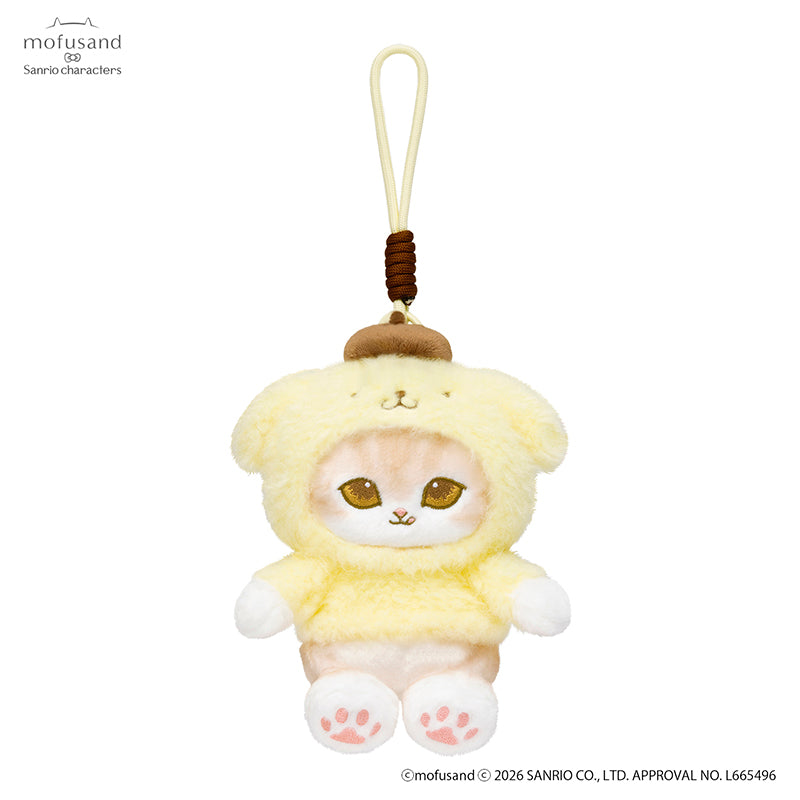 Mofusand X Sanrio Series | Mofusand Cat Crossover Sanrio Characters Cute Mascot Plush Doll Keychain - Kawaii items Room Decoration Doll