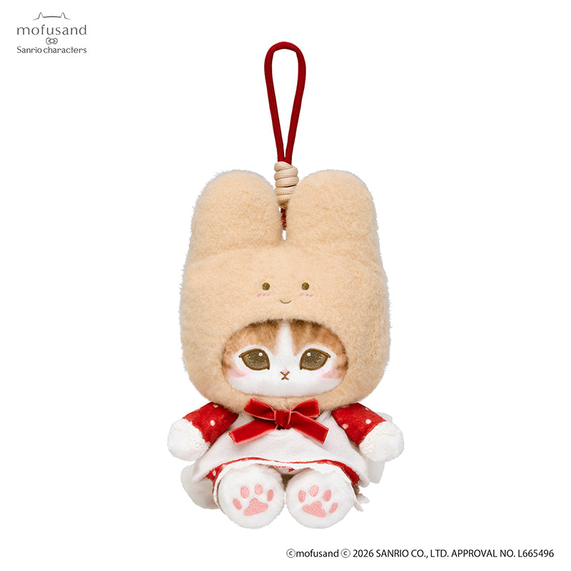 Mofusand X Sanrio Series | Mofusand Cat Crossover Sanrio Characters Cute Mascot Plush Doll Keychain - Kawaii items Room Decoration Doll