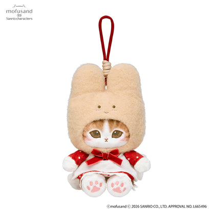 Mofusand X Sanrio Series | Mofusand Cat Crossover Sanrio Characters Cute Mascot Plush Doll Keychain - Kawaii items Room Decoration Doll