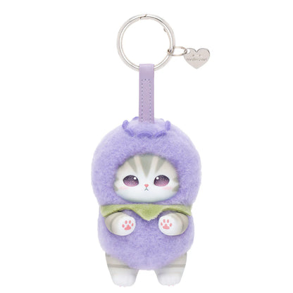 Japan Mofusand Kiramekko Fruity Kittens Series | Mofusand Cute Plush Doll with Plastic Face Keychain - Kawaii items Room Decoration Doll Mystery Box