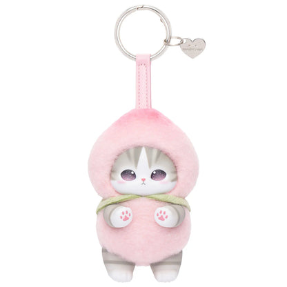 Japan Mofusand Kiramekko Fruity Kittens Series | Mofusand Cute Plush Doll with Plastic Face Keychain - Kawaii items Room Decoration Doll Mystery Box