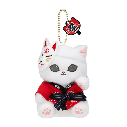 Japan Mofusand | Festival Mofusand Cat Wearing Happi Coat Cute Mascot Plush Doll Keychain - Kawaii items Room Decoration Doll