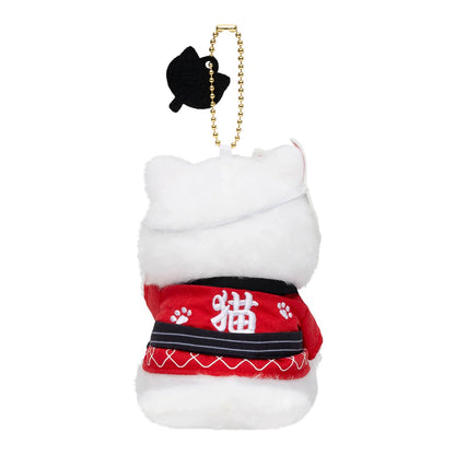 Japan Mofusand | Festival Mofusand Cat Wearing Happi Coat Cute Mascot Plush Doll Keychain - Kawaii items Room Decoration Doll